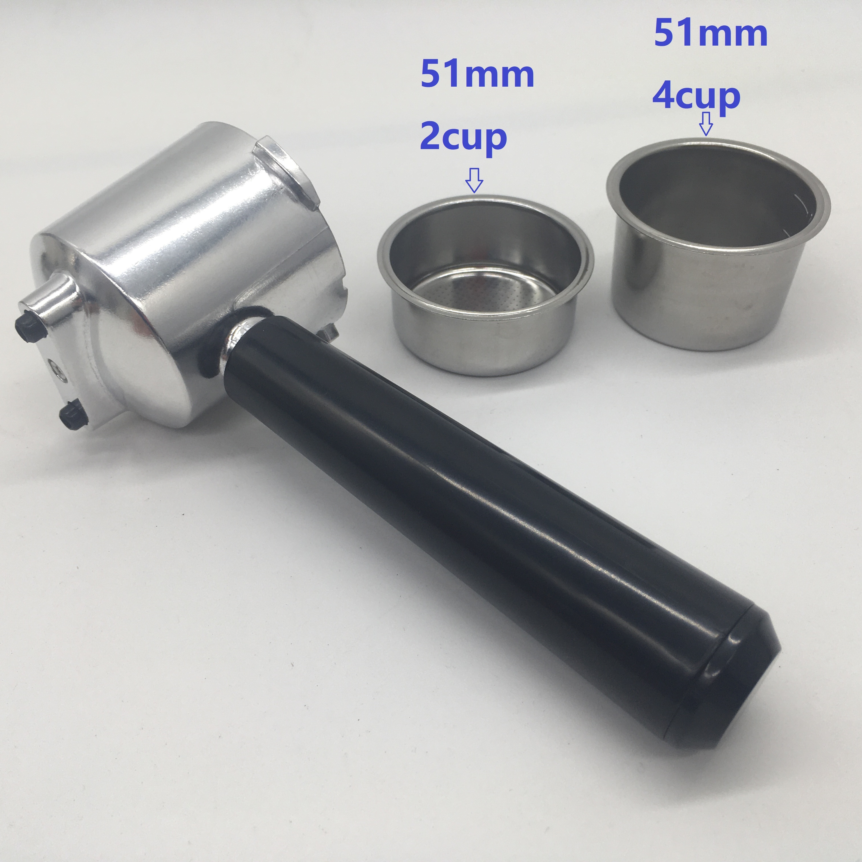 Coffee Equipment Wdt - 51mm 4cup Portafilter 15-20bar Espresso coffee