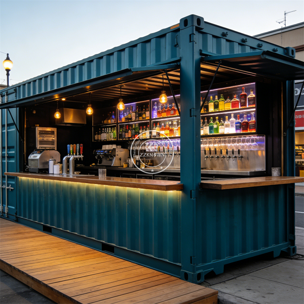 Coffee Shop Equipment - Modular Portable Container Bar Container Restaurant
