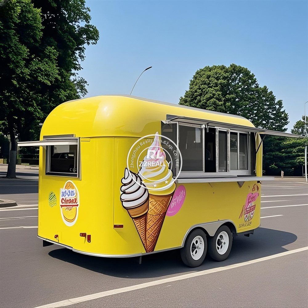 Street Food Trailer  Mobile Ki – Coffee Equipment Logo Bewertung und Preis
