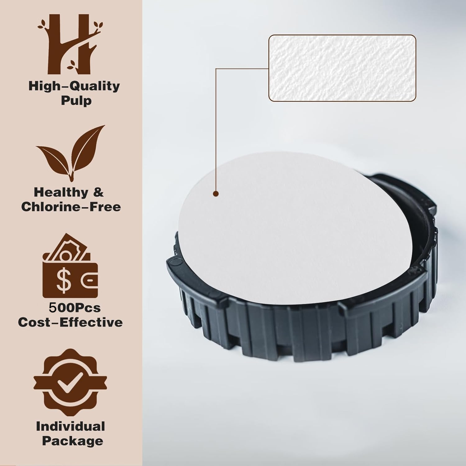 Round Coffee Filters, Compatib – Coffee Equipment Wdt Bewertung und Preis