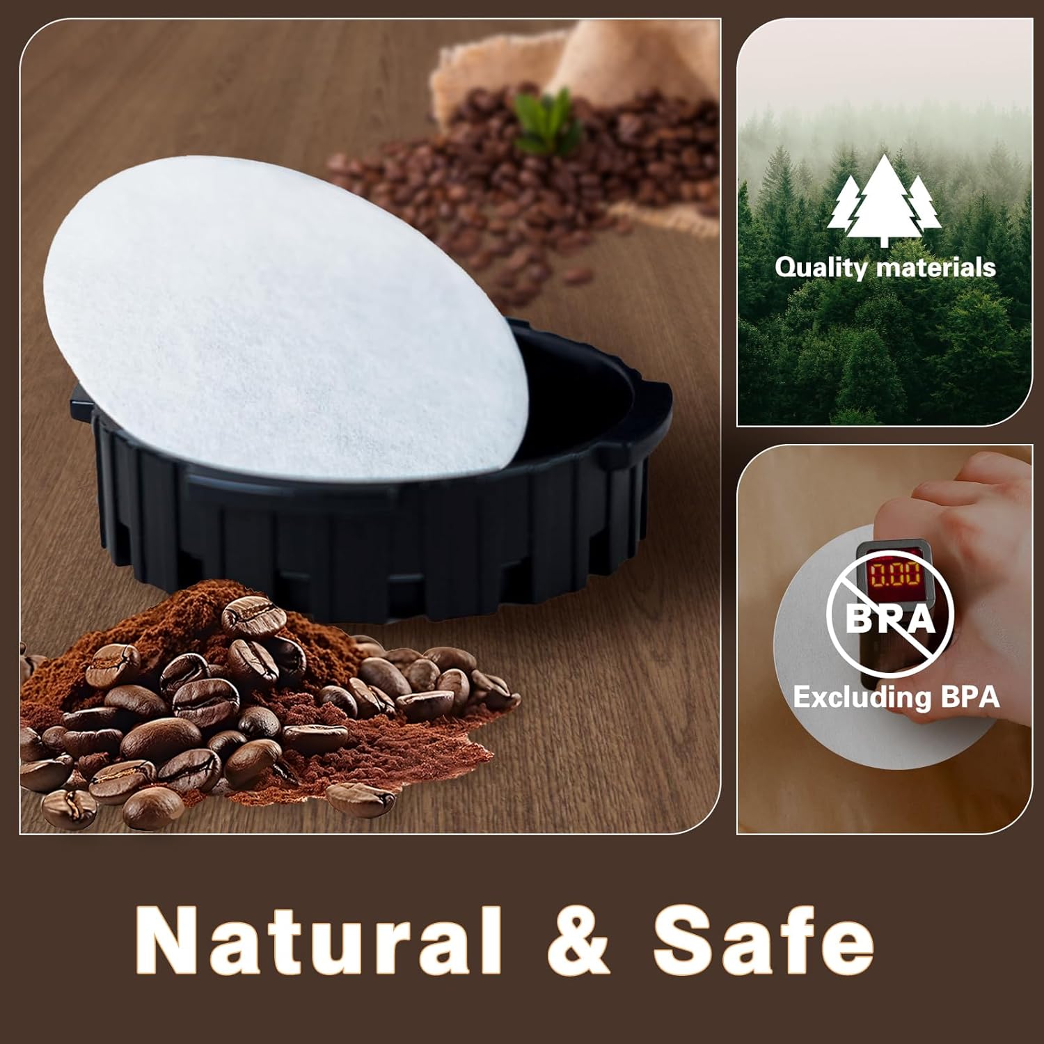 Round Coffee Filters, Compatib – Coffee Equipment Wdt Bewertung und Preis