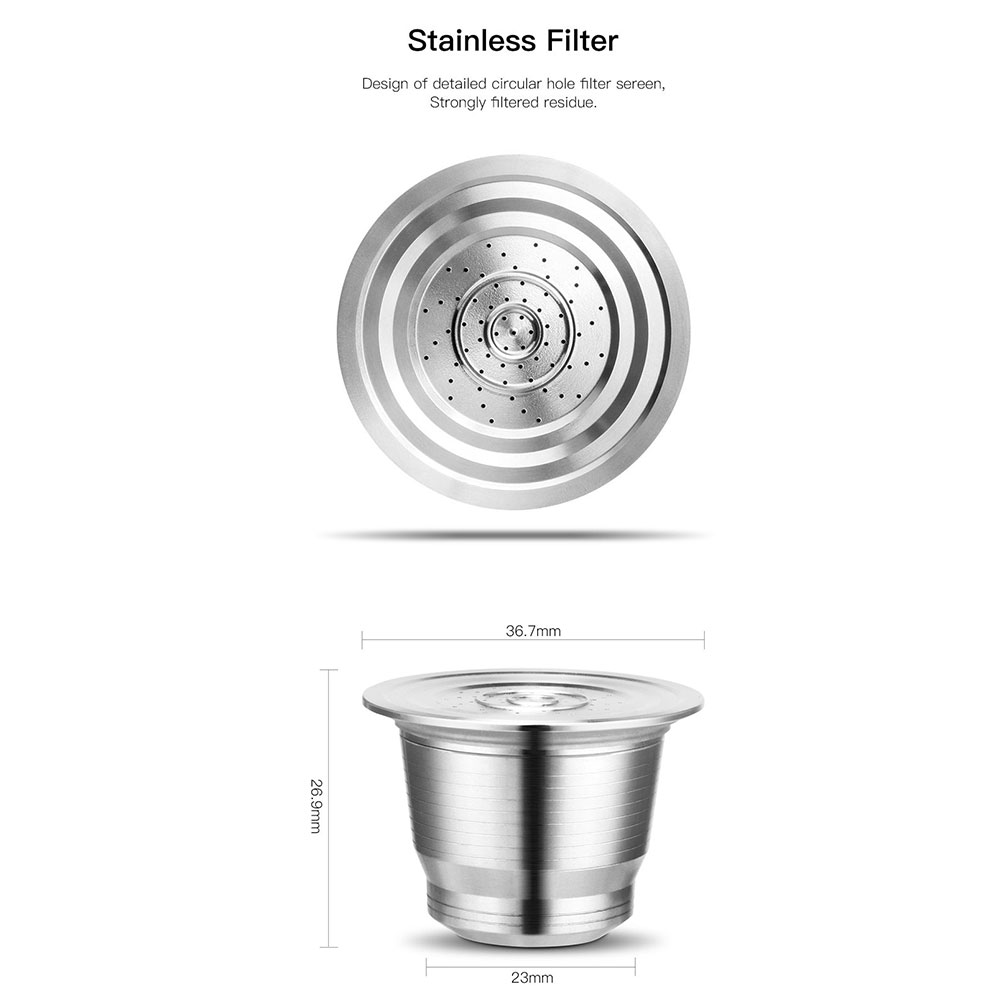 Nespresso Reusable Coffee Caps – Coffee Equipment Wdt Bewertung und Preis