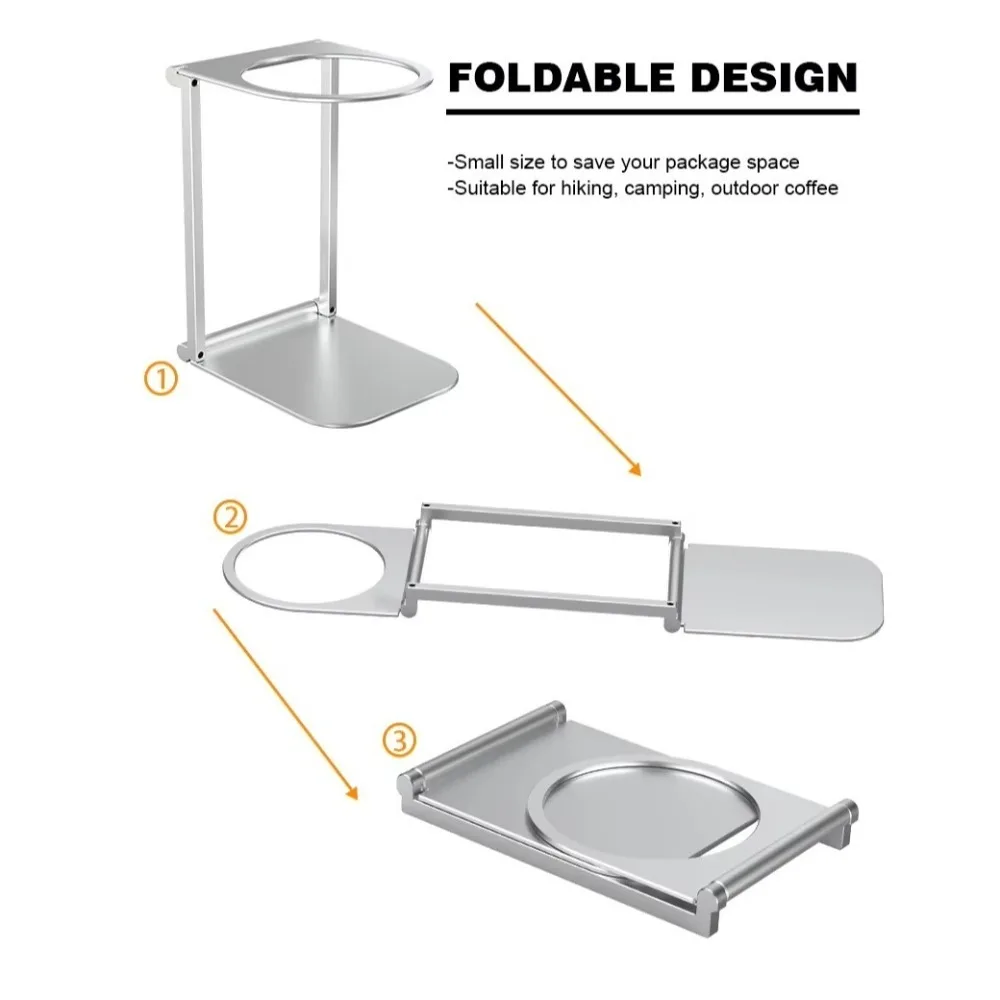 2026 Foldable Aluminum Alloy C – Coffee Equipment Wdt Bewertung und Preis