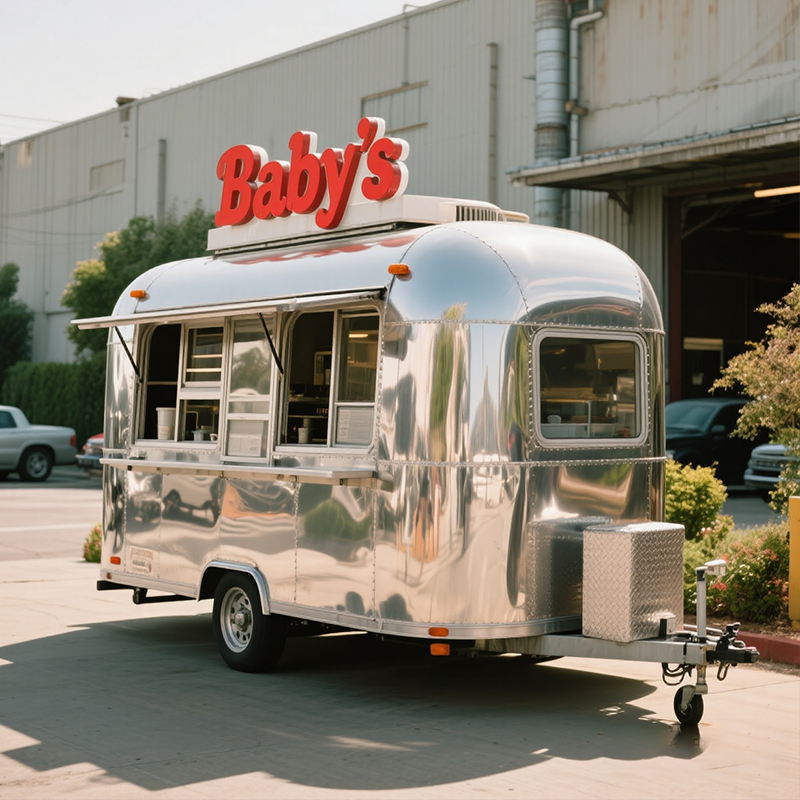 Small Mobile Food Trailer with – Coffee Shop Equipment Setup Bewertung und Preis