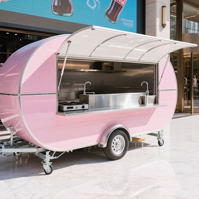 Small Mobile Food Trailer with – Coffee Shop Equipment Setup Bewertung und Preis
