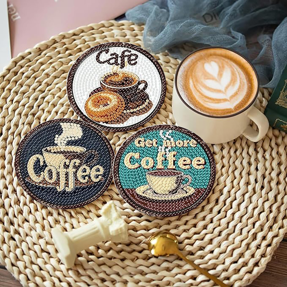 8 pieces/set of diamond painte – Coffee Equipment Set Bewertung und Preis