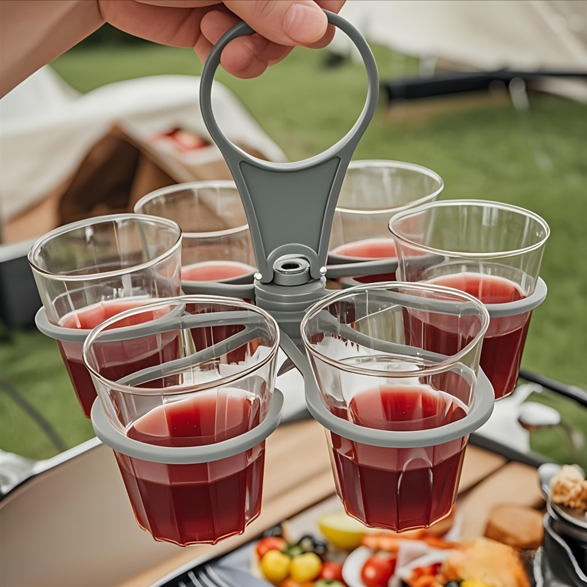 6-Slot Foldable Drink Caddy -  – Coffee Shop Equipment Bewertung und Preis