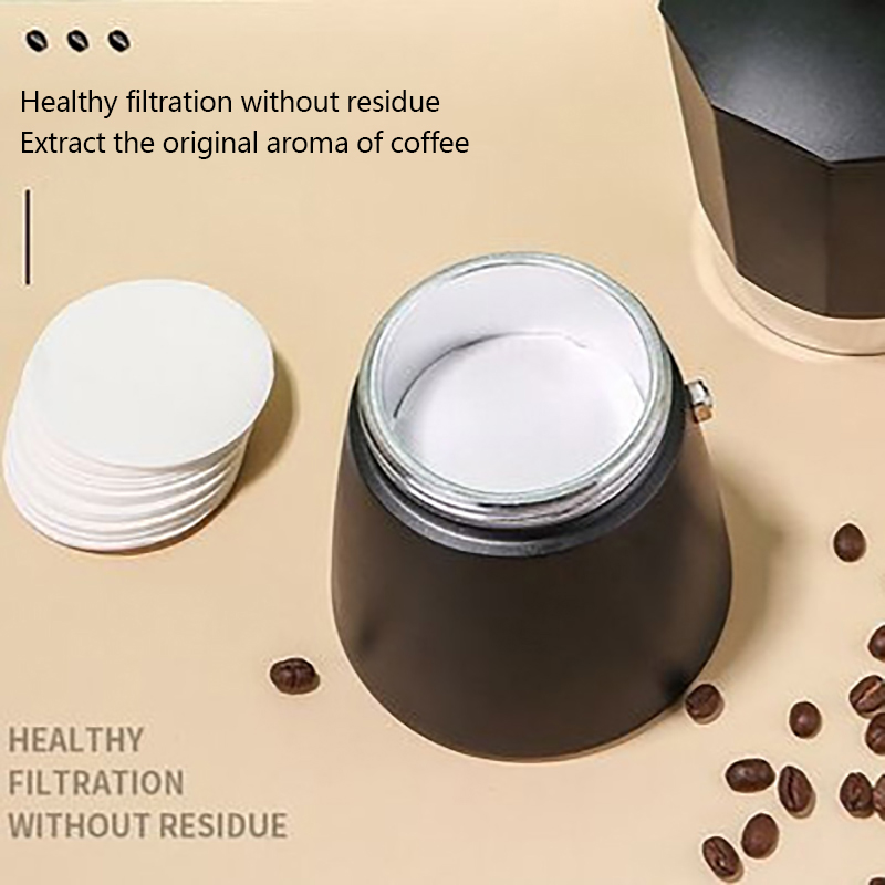 100Pcs Round Coffee Filter Pap – Coffee Equipment Wdt Bewertung und Preis
