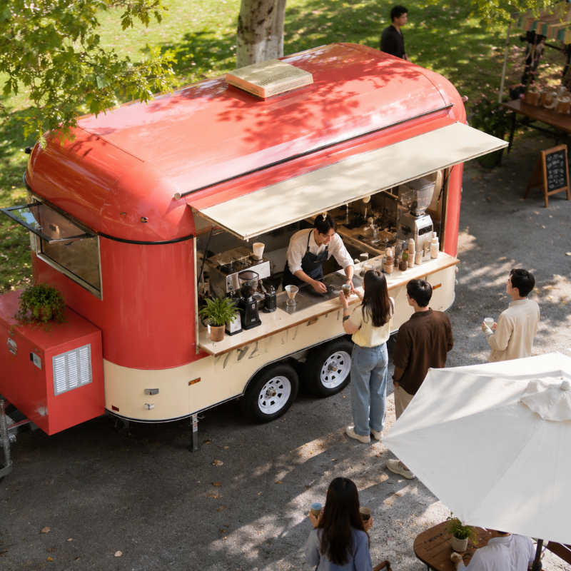 Customized Food Truck Mobile w – Coffee Equipment Usa Bewertung und Preis