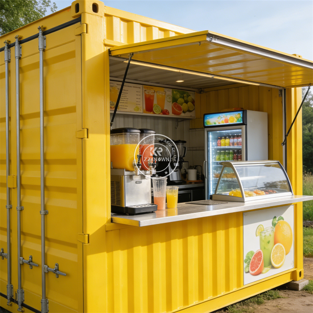 Custom Luxury Mobile Fast Food – Coffee Shop Equipment Bewertung und Preis