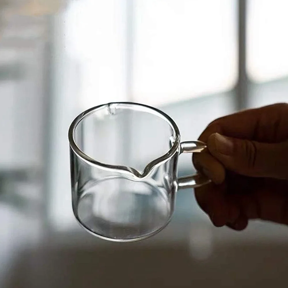 Double Spouts Milk Cup Clear S – Coffee Shop Equipment Bewertung und Preis