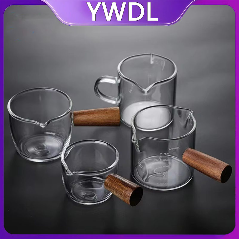 50-250ml Wood Handle Glass Esp – Coffee Shop Equipment Bewertung und Preis