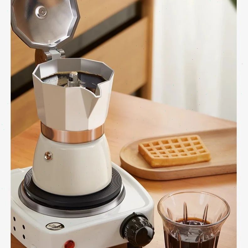 Round-bottomed Moka Pot Single – Coffee Equipment Set Bewertung und Preis