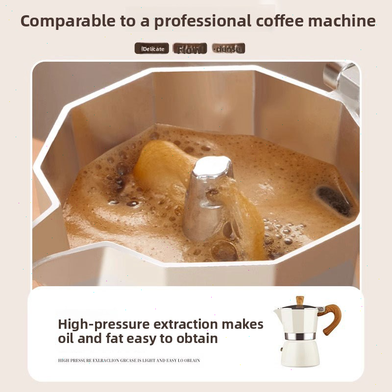 Round-bottomed Moka Pot Single – Coffee Equipment Set Bewertung und Preis