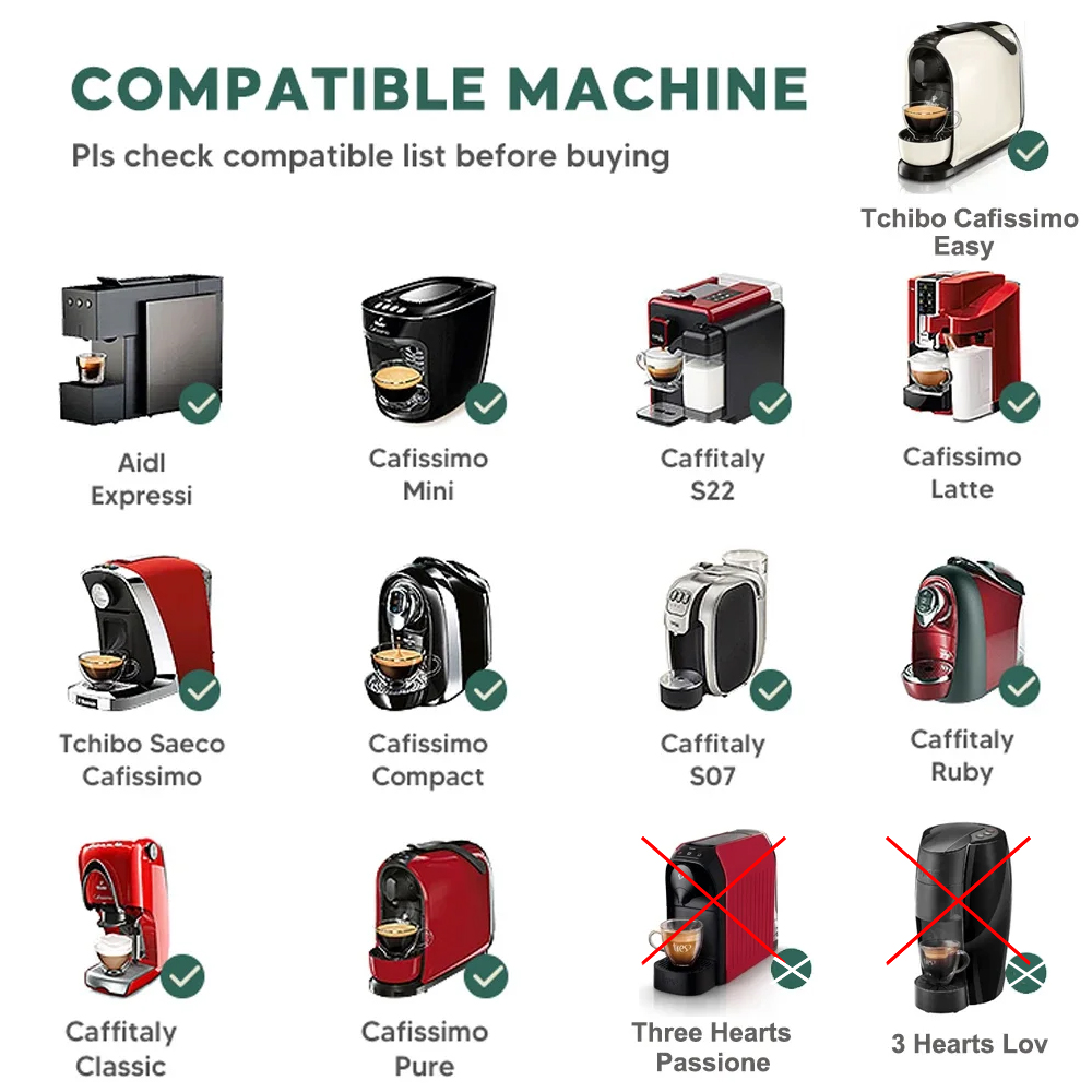 For 3 Hearts Tchibo Cafissimo  – Coffee Equipment Wdt Bewertung und Preis